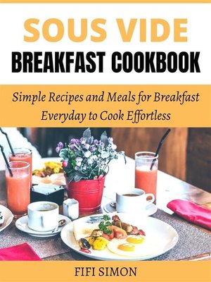 cover image of Sous Vide Breakfast Cookbook